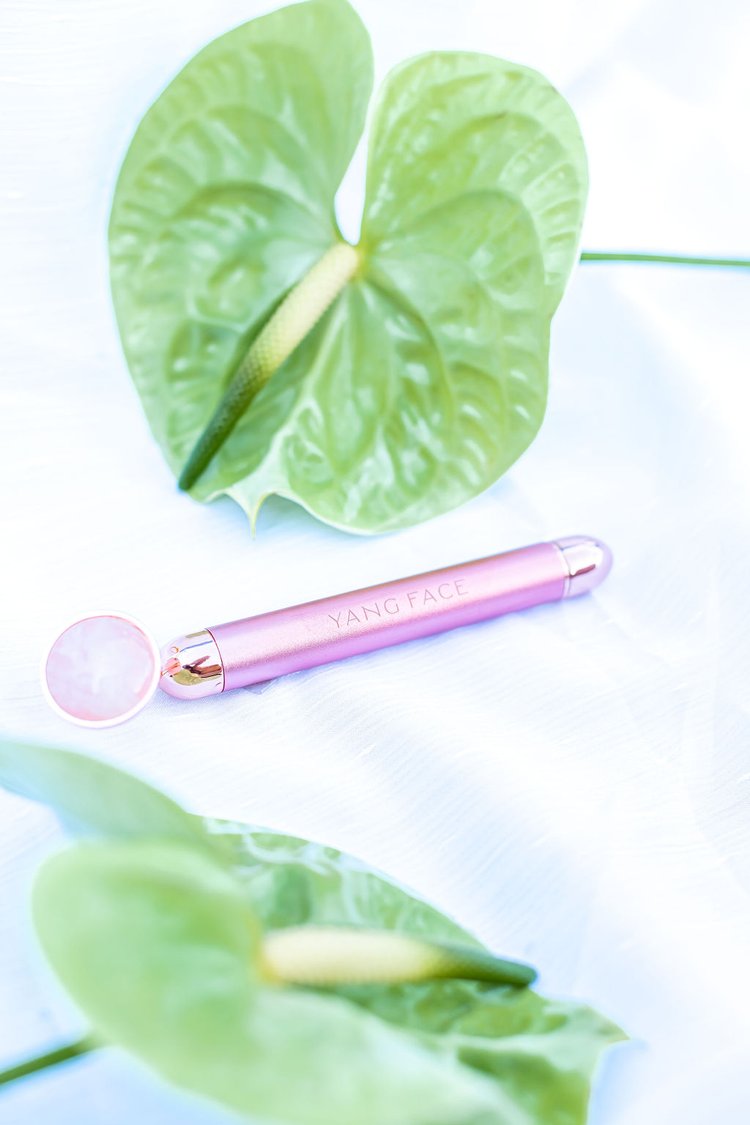 Vibrating Rose Quartz Gua Sha Tool